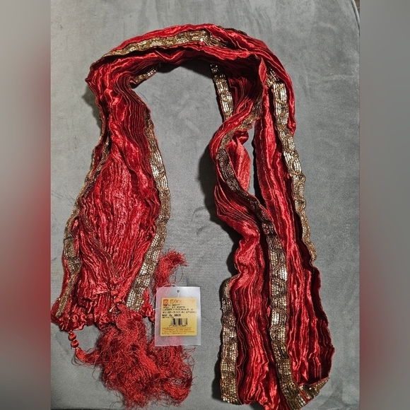 Manyavar Other - Nwt Manyavar Maroon Dupatta